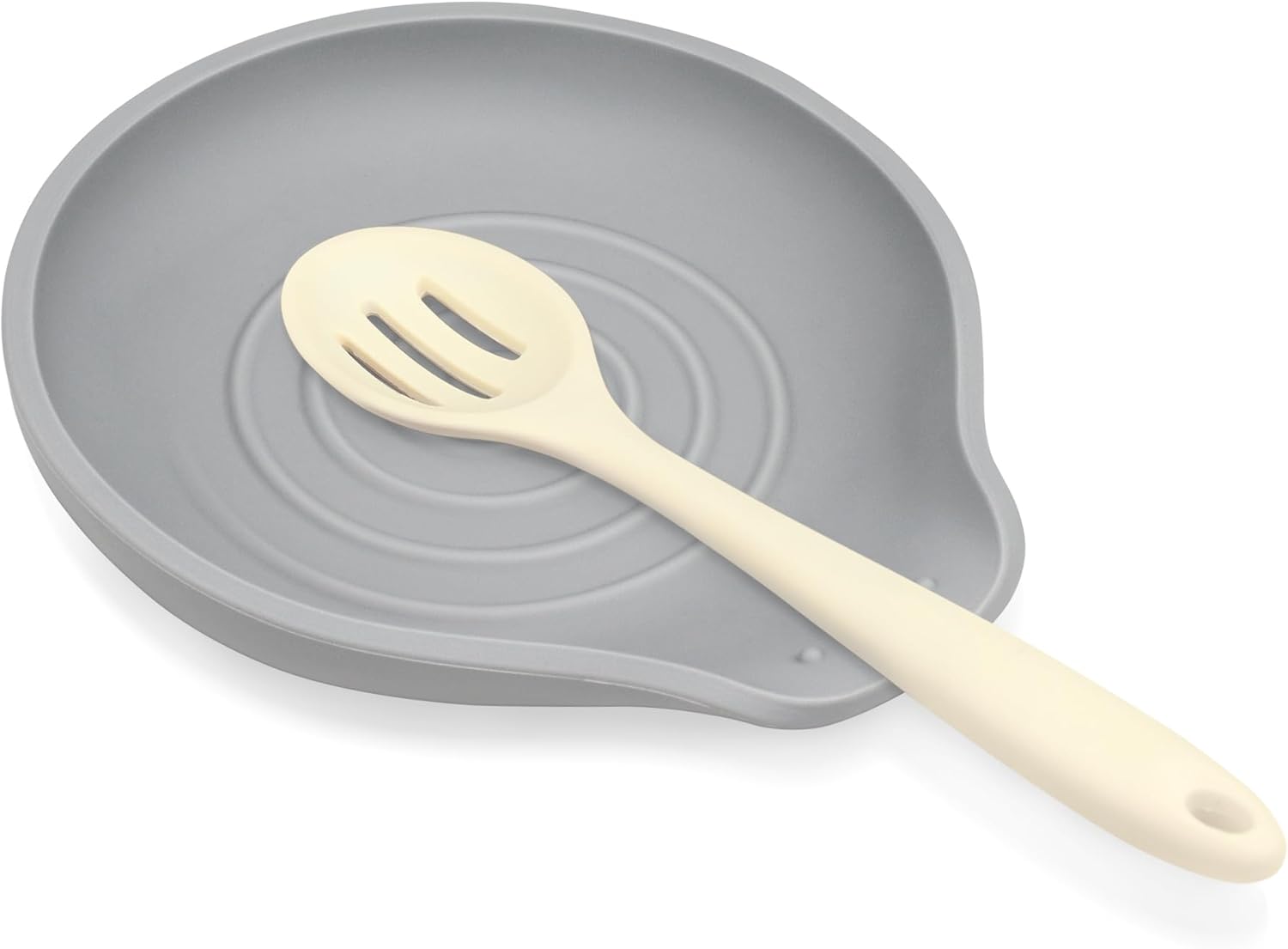 Silicone Utensil Rest with Drip Pad