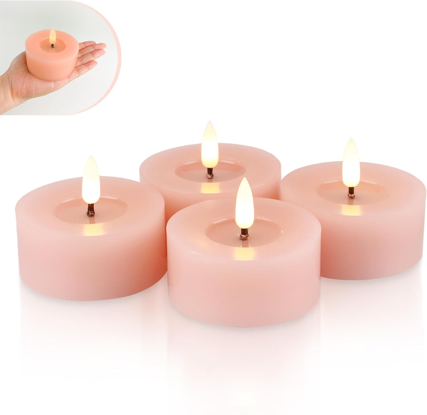 GlowNest LED Candle Set