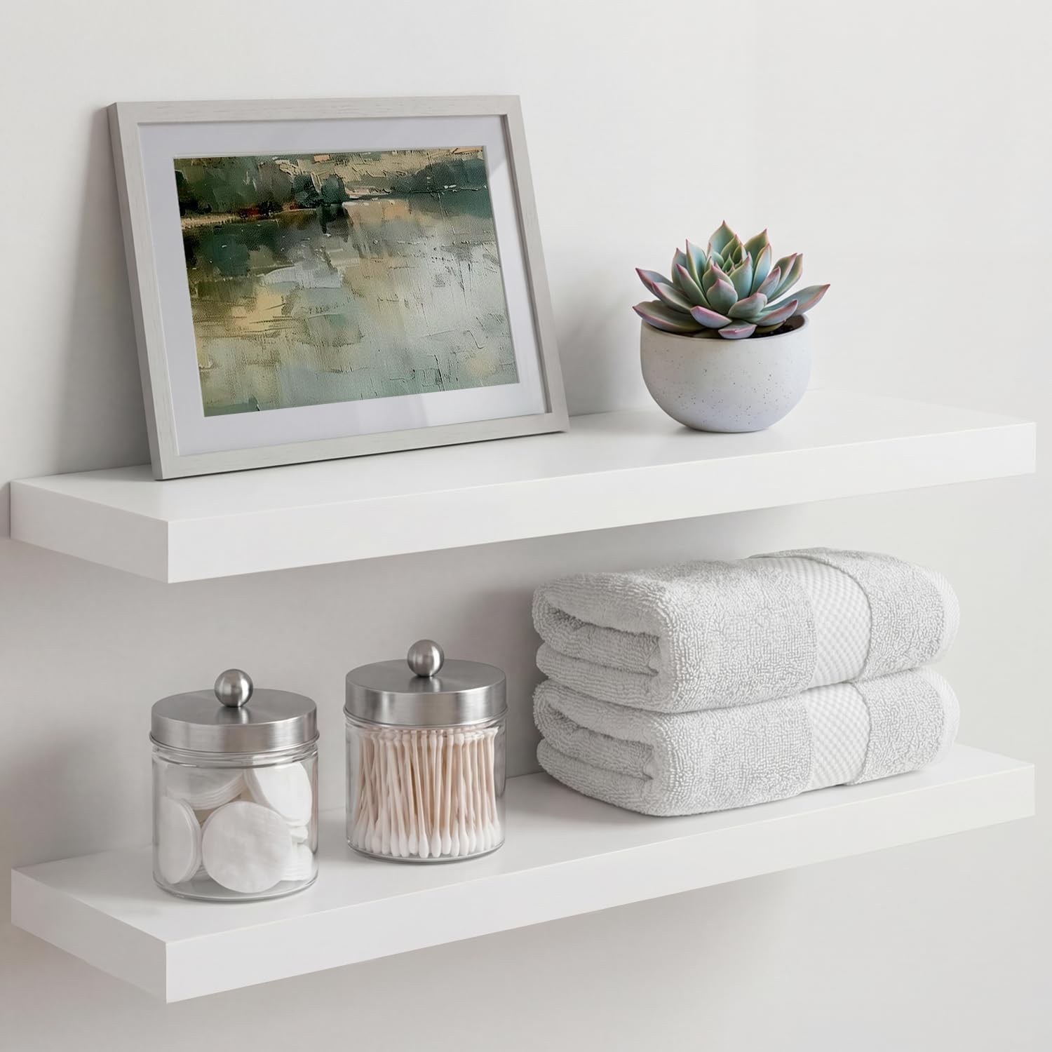 Floating Wall Shelves Set of 3