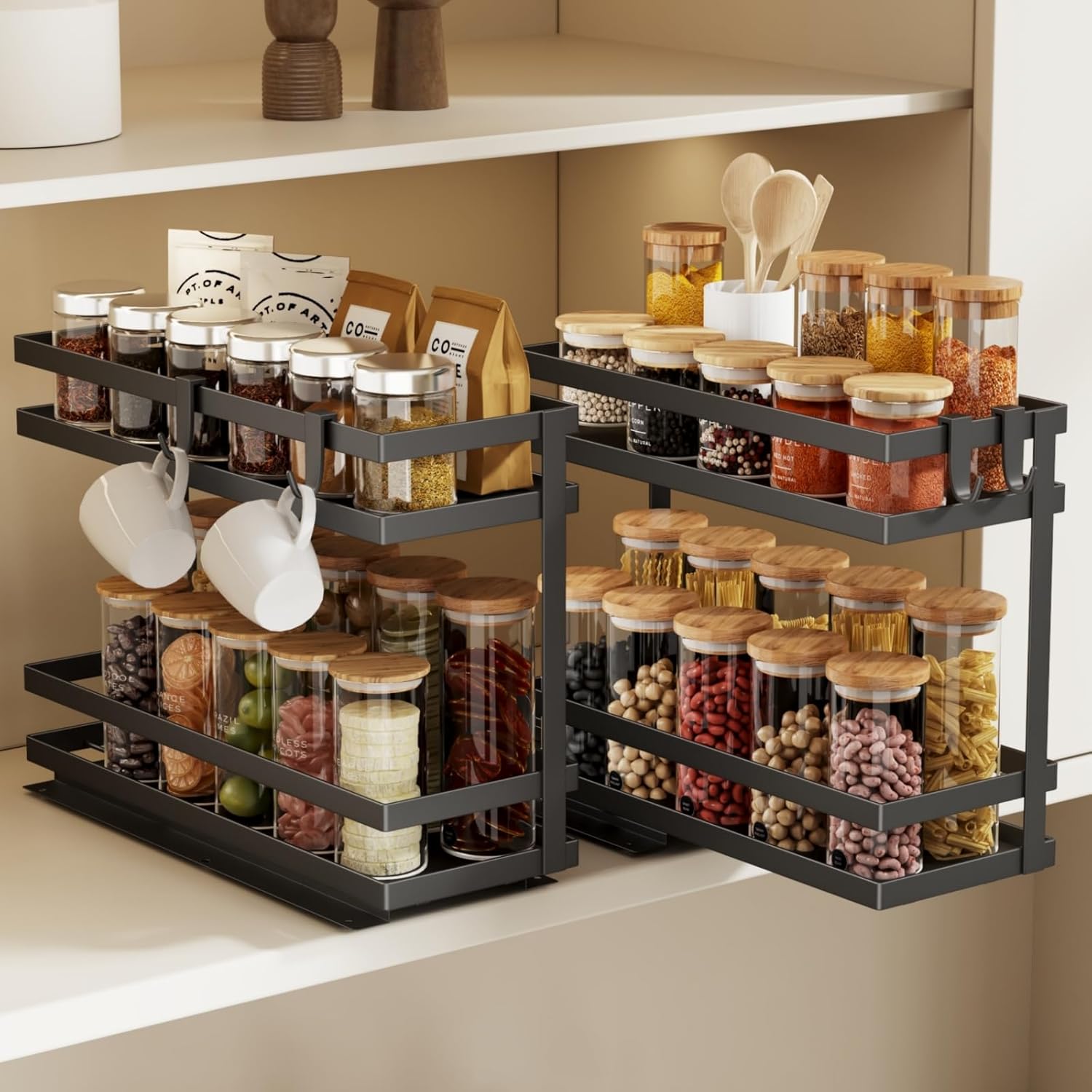 Under-Shelf Spice Rack