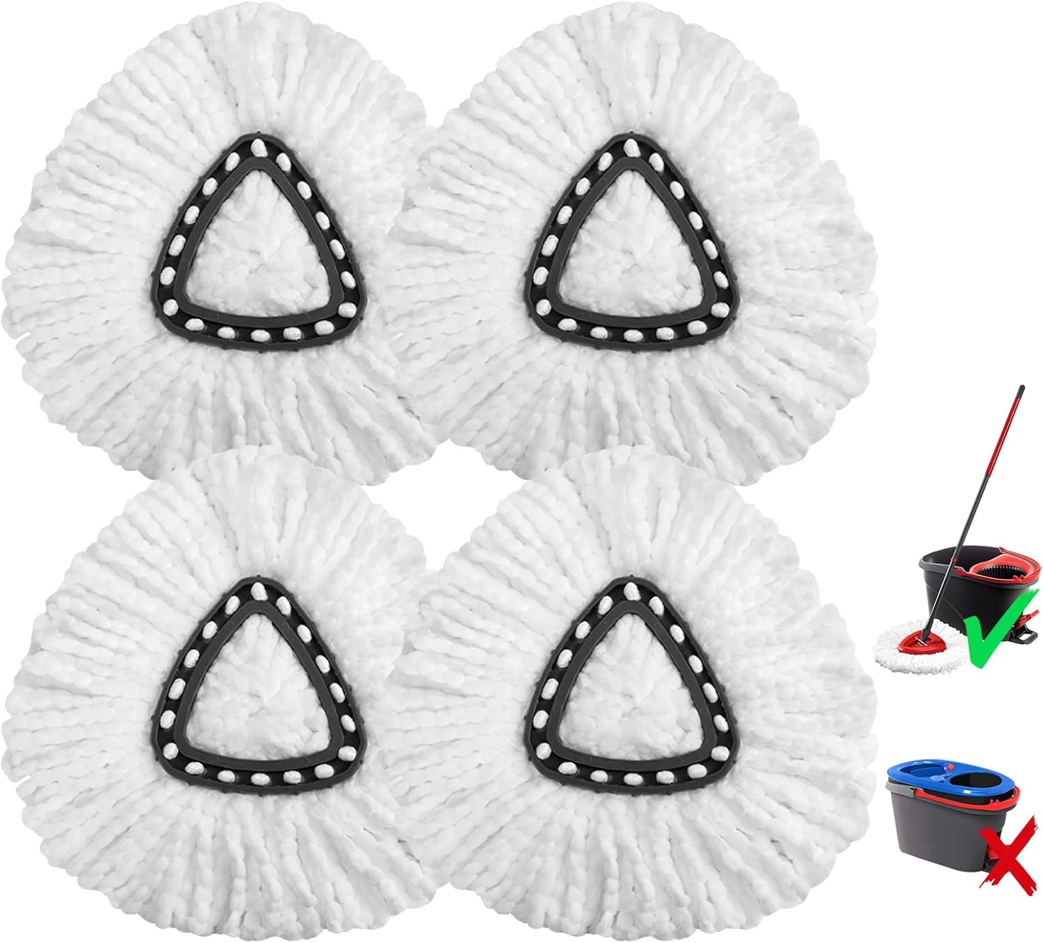 Microfiber Spin Mop Head Replacement