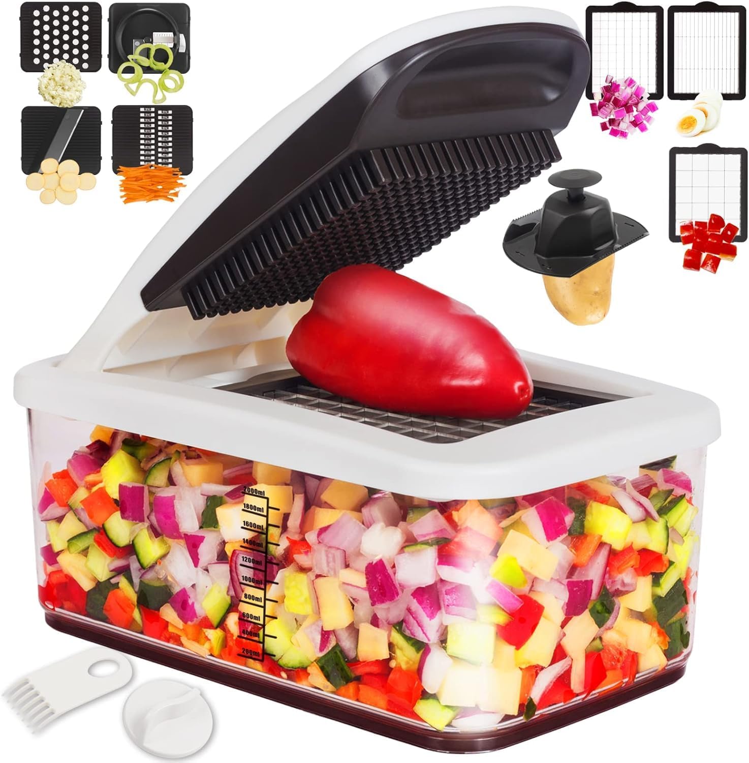 EasyGrip Stainless Steel Vegetable Chopper