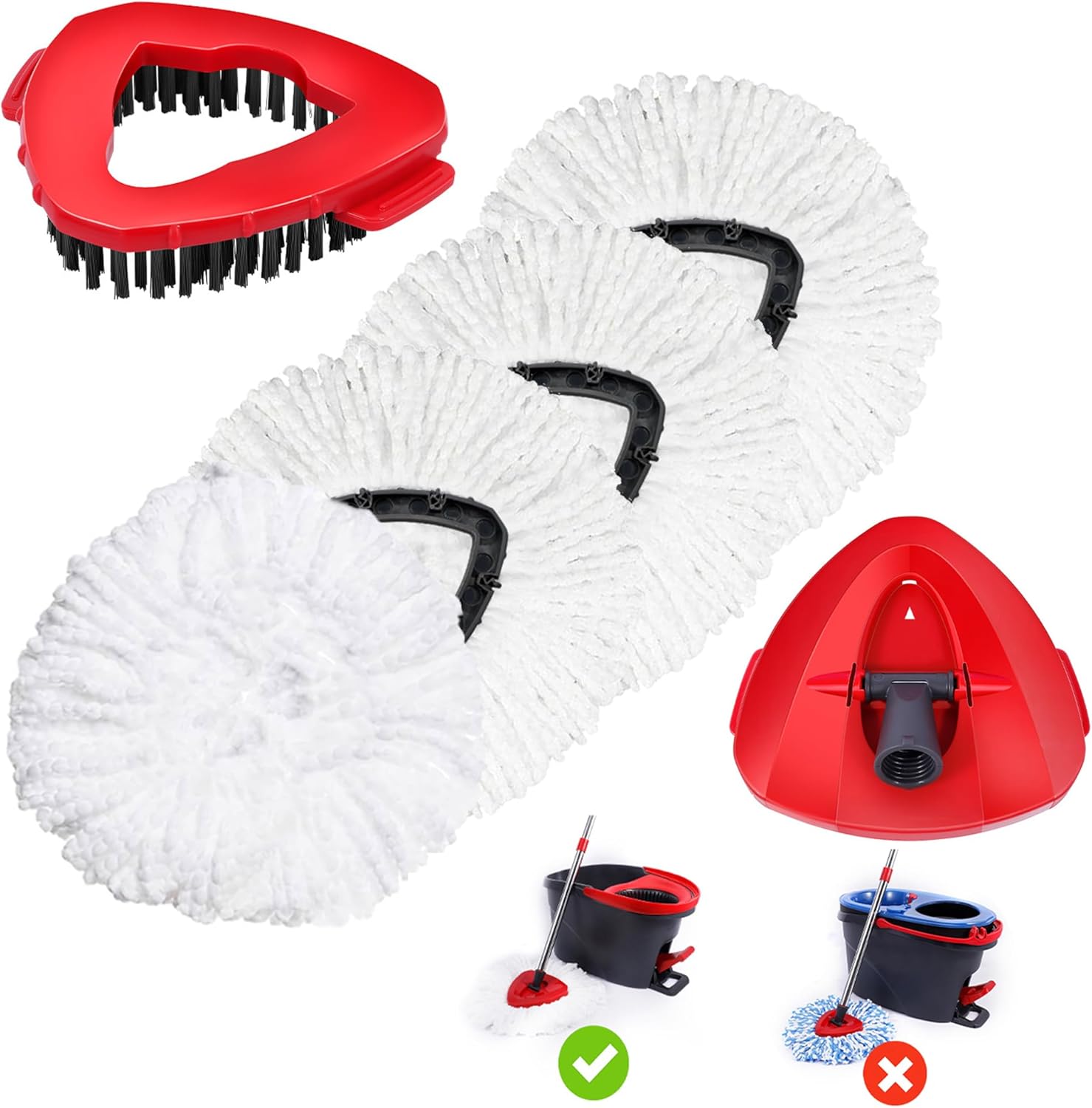 Microfiber Spin Mop Head Refill