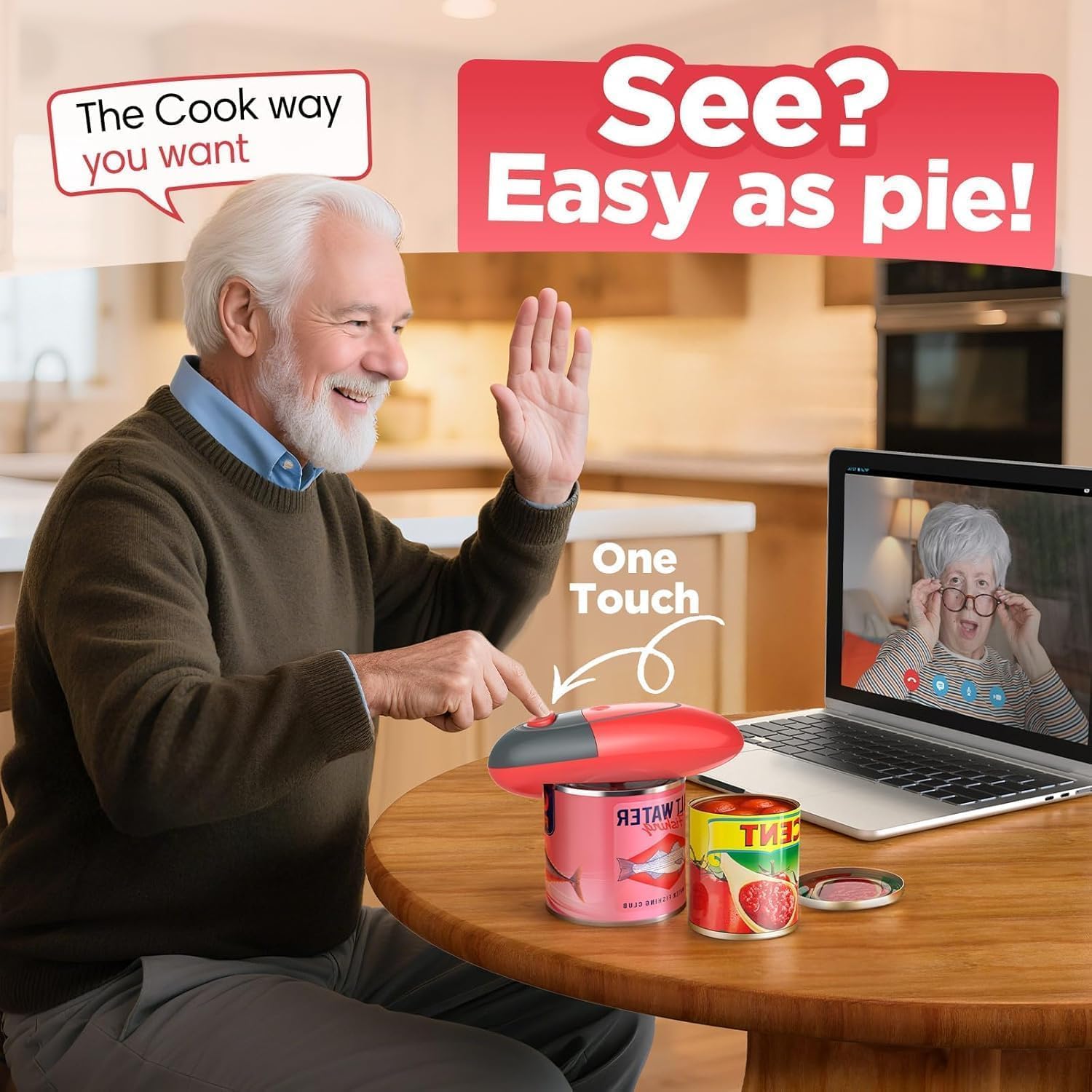 Electric Can Opener Handheld