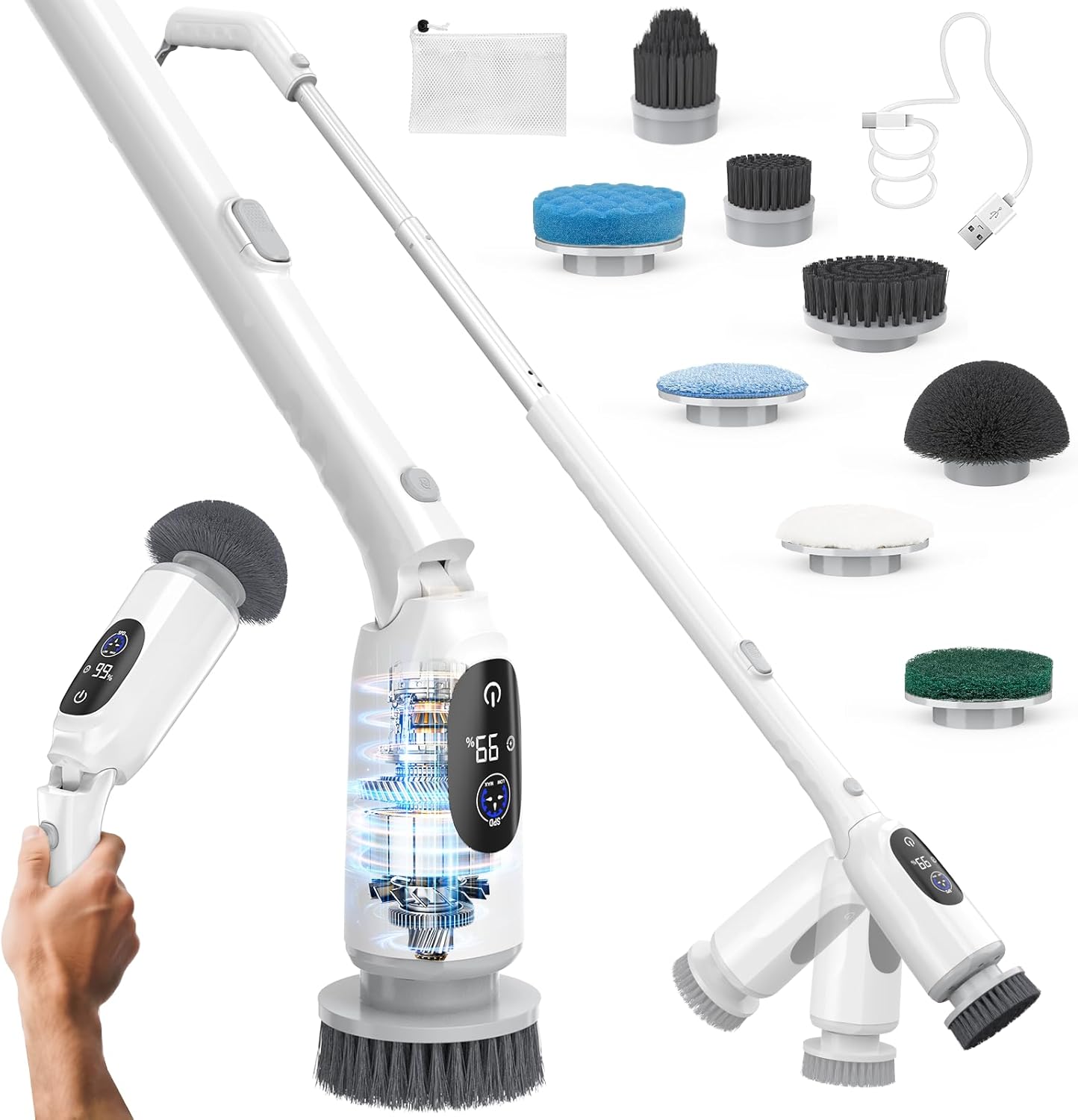 ScrubWiz Electric Spin Brush