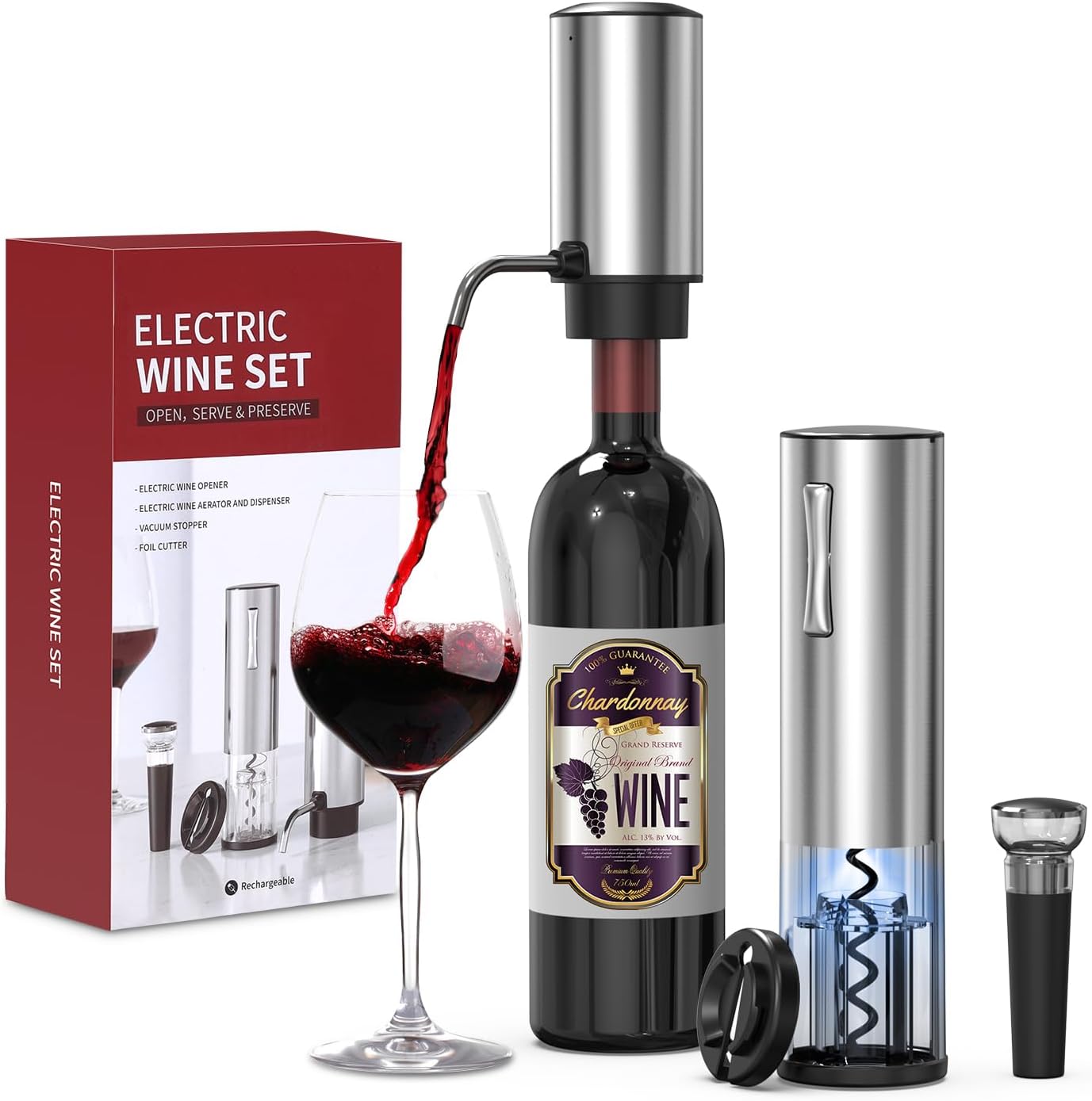 Electric Wine Opener Rechargeable