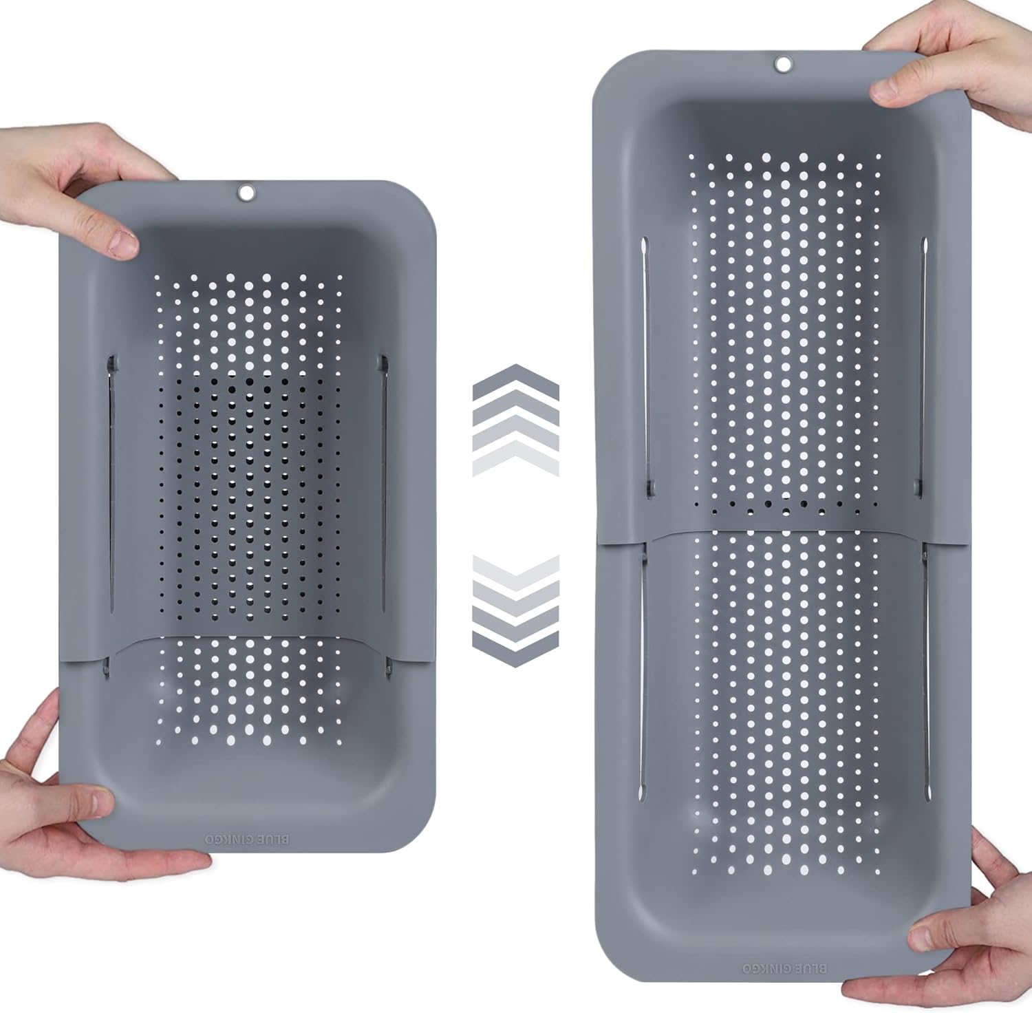 Adjustable Over-the-Sink Colander