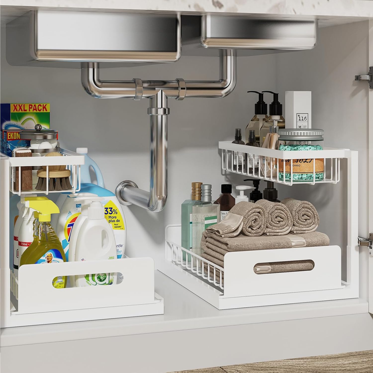 Under Sink Organizer Rack