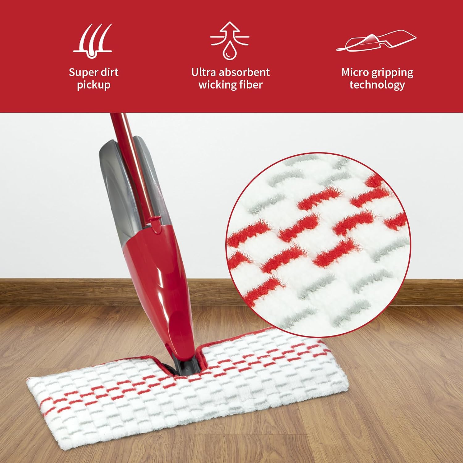 Microfiber Spin Mop Head Replacement