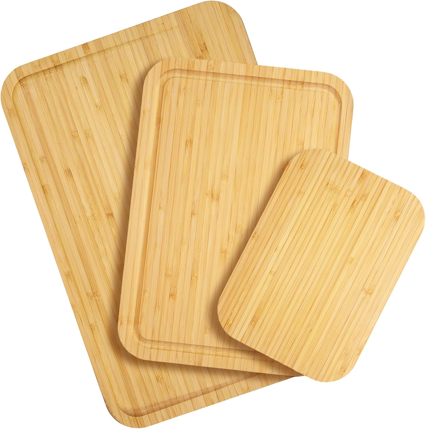Bamboo Cutting Board Set
