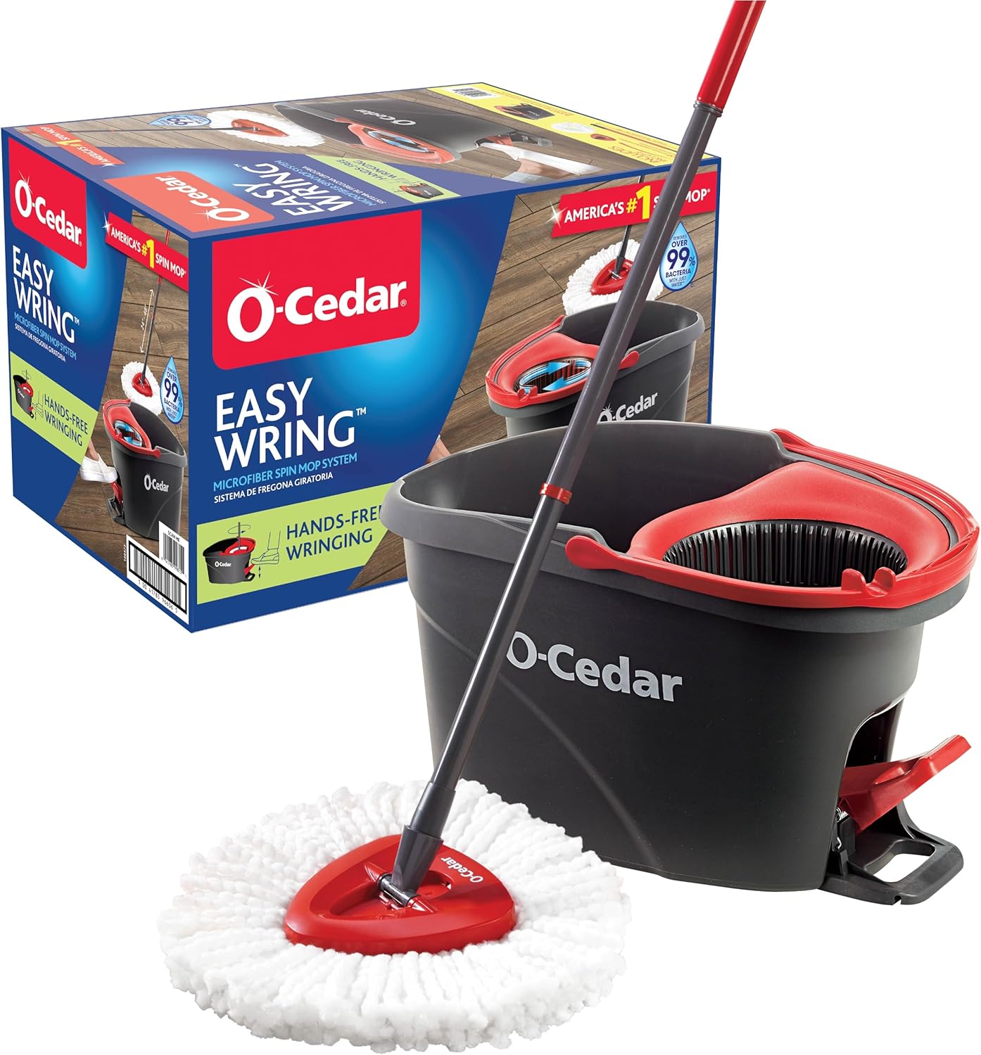 Microfiber Spin Mop with Bucket