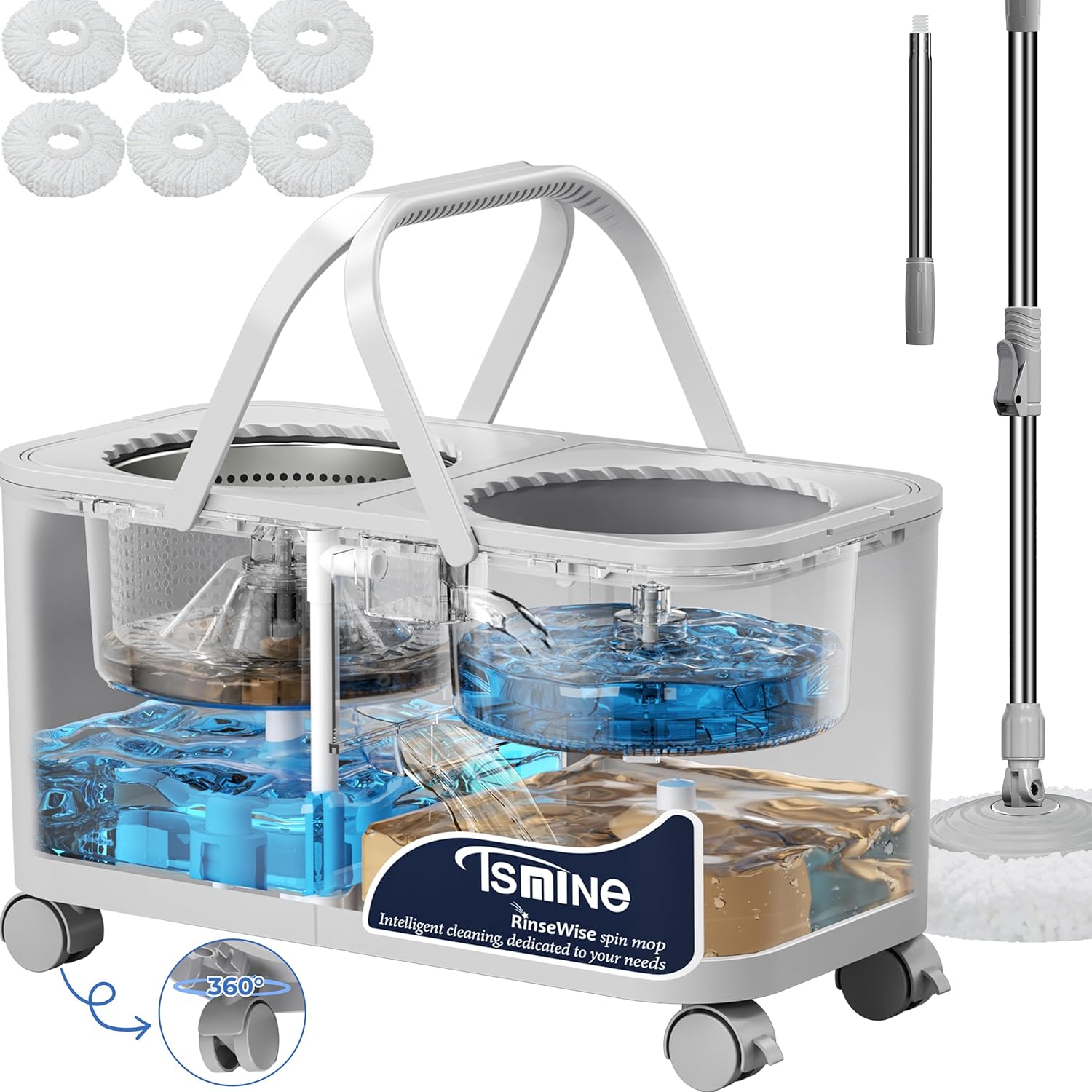 Microfiber Spin Mop 360