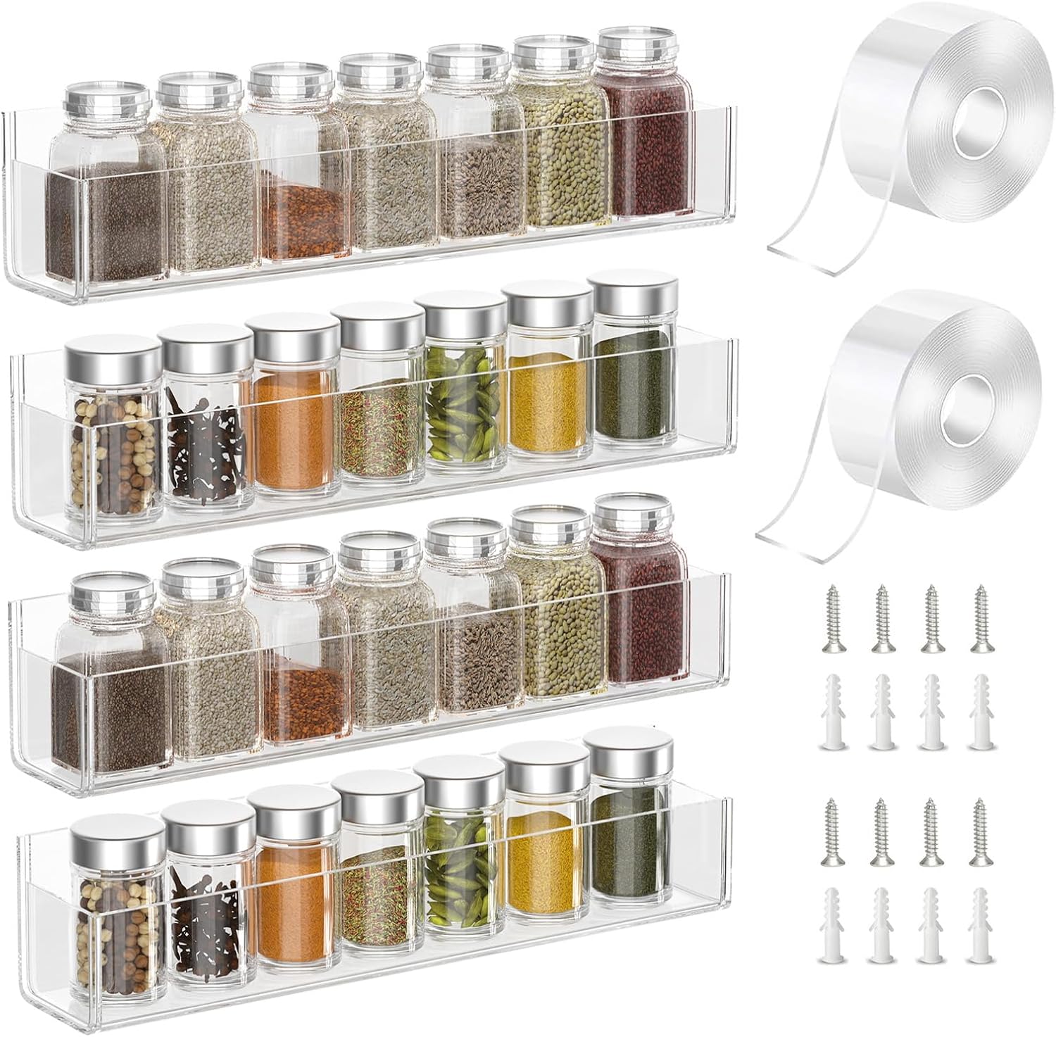 Magnetic Spice Rack Strips