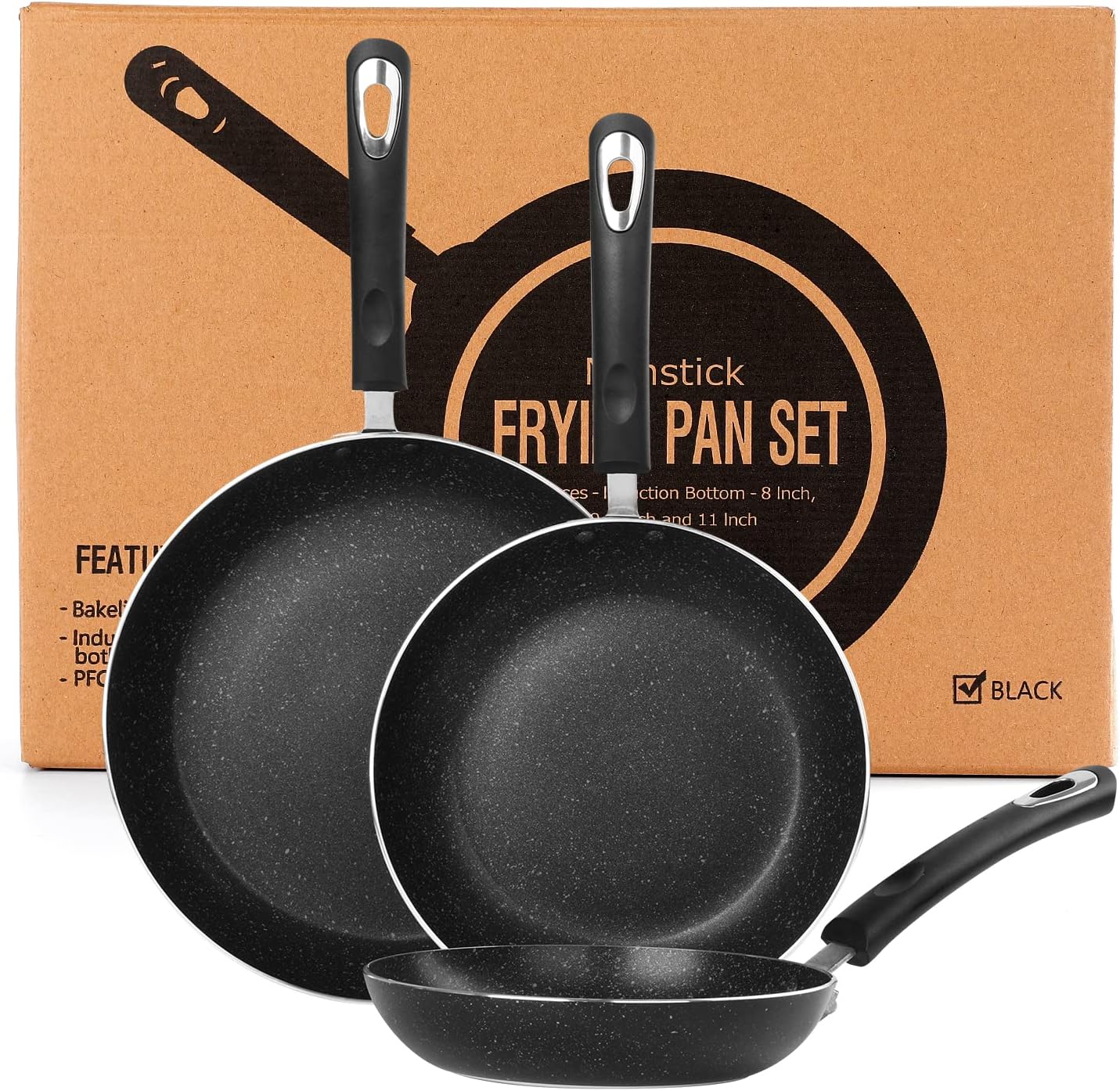 Ceramic Non-Stick Frying Pan 8-Inch