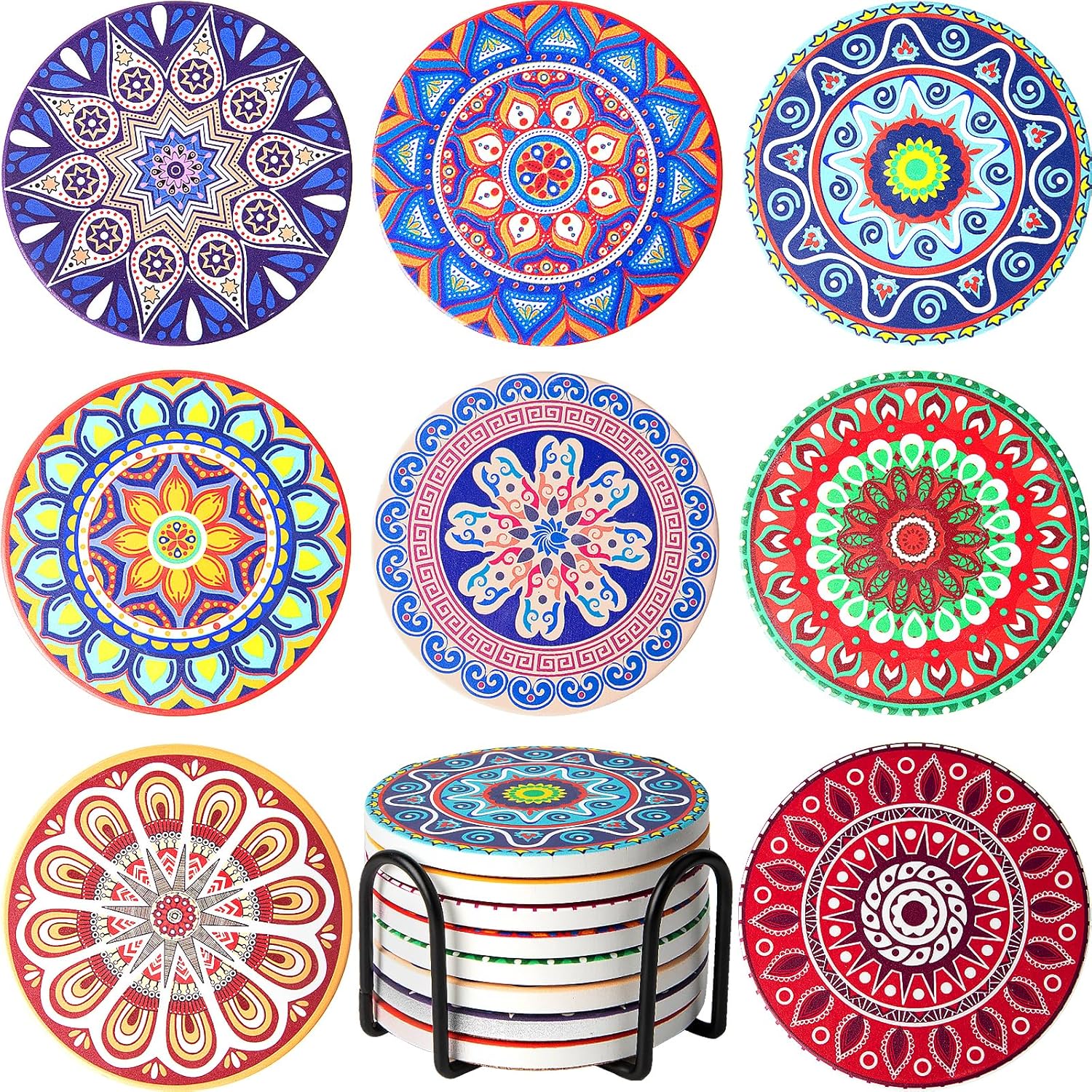 Aesthetic Ceramic Coaster Set