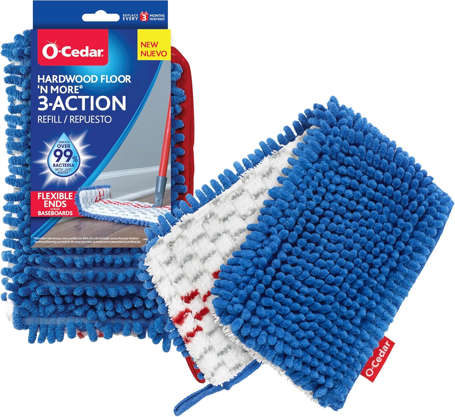 EcoSpin Microfiber Spin Mop Head Refill