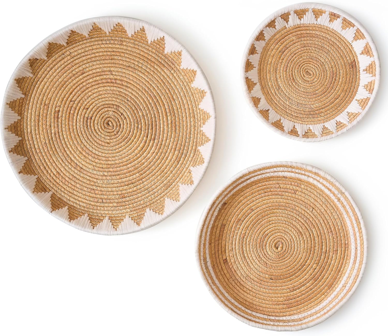 Boho Woven Wall Basket