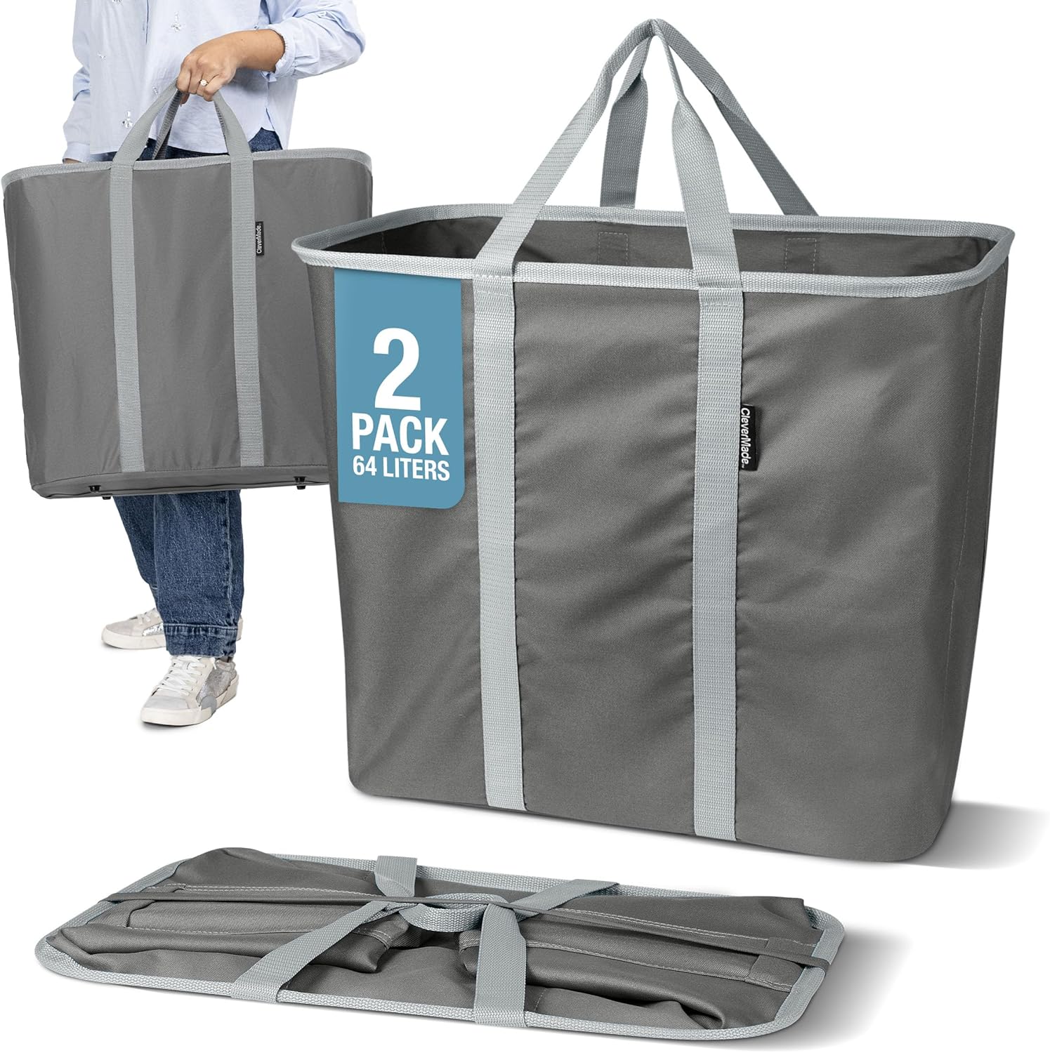 Collapsible Laundry Basket Slim