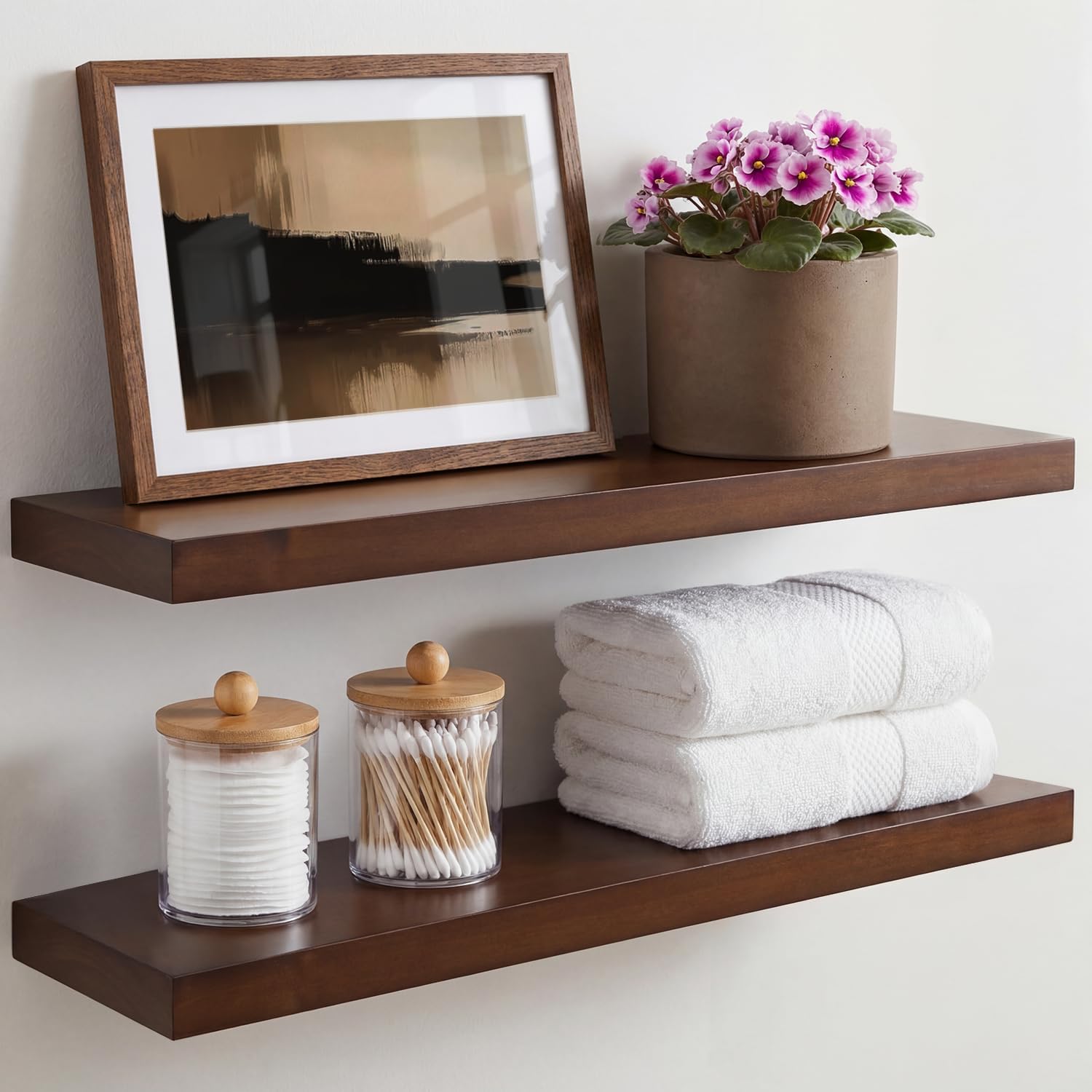 Floating Wall Shelves Set of 3