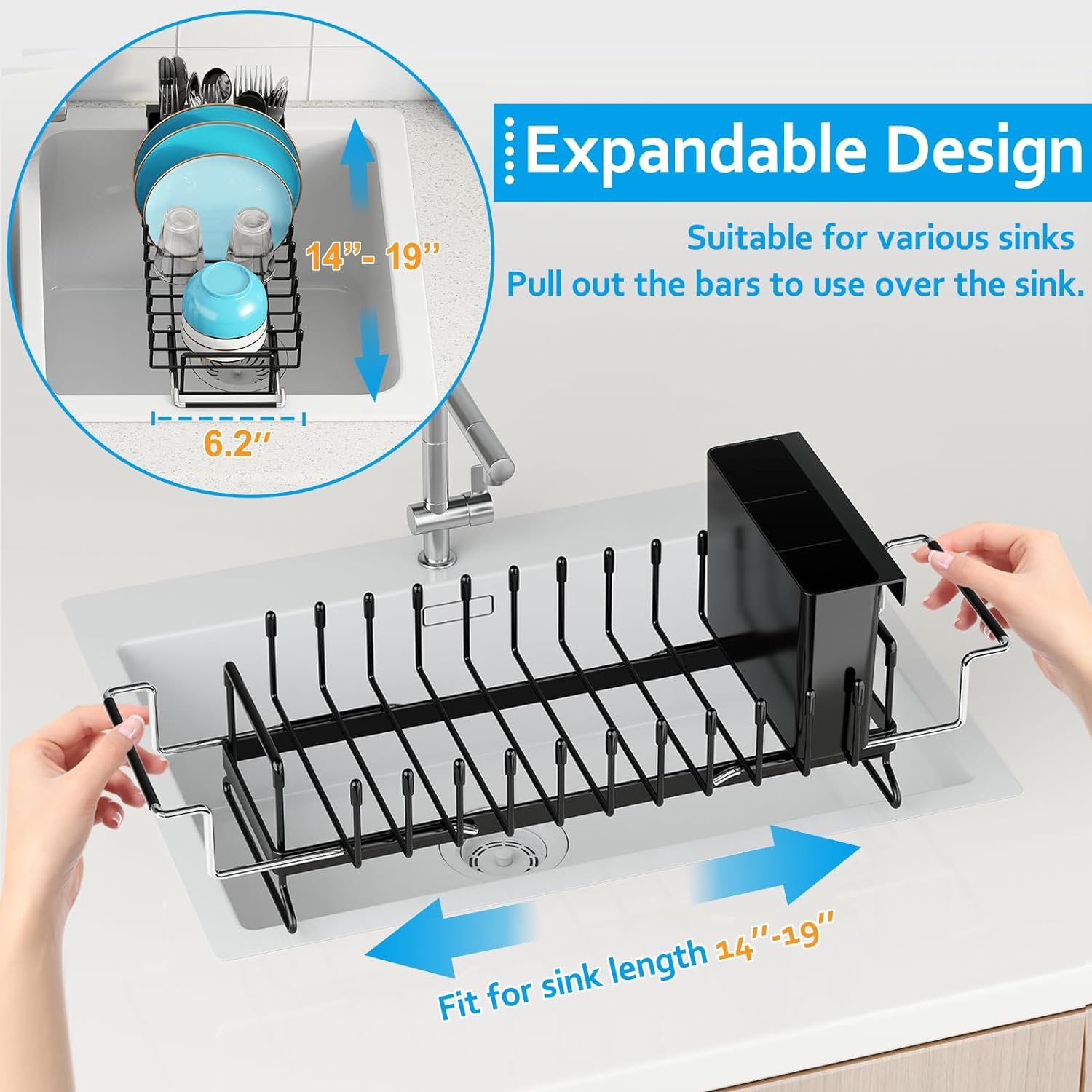 Collapsible Dish Rack for Small Spaces