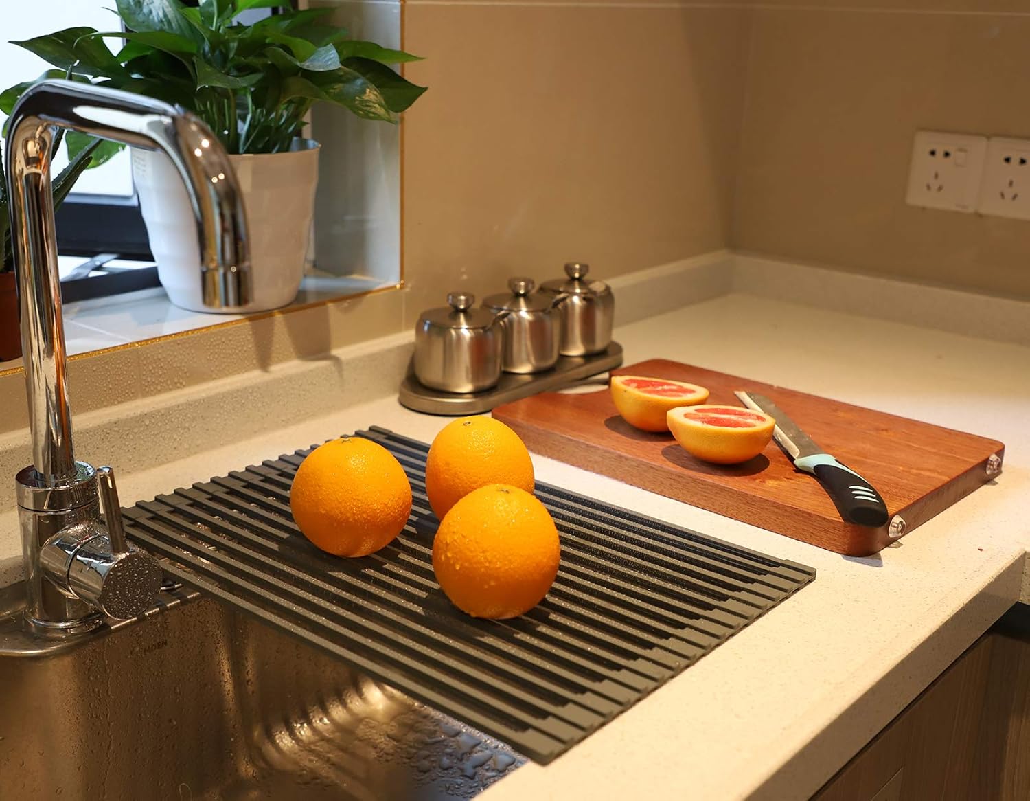 Over-the-Sink Dish Rack