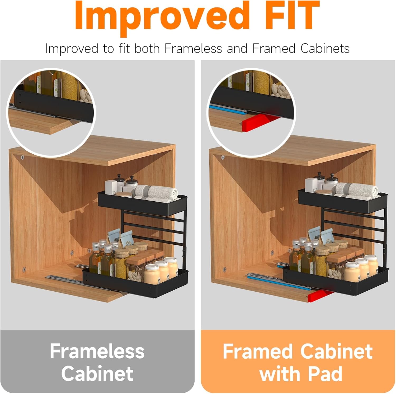 Under Sink Organizer Rack