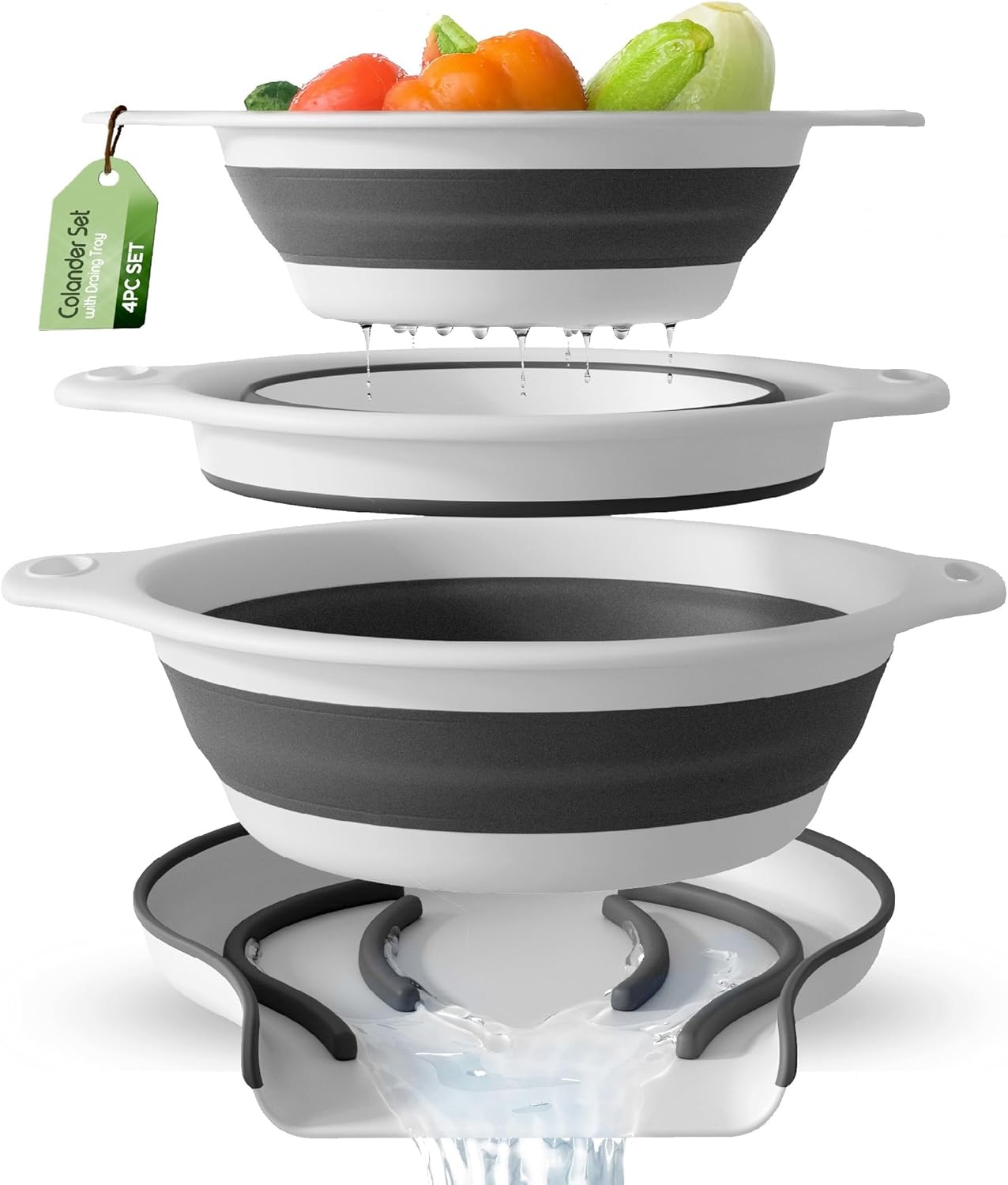 Collapsible Colander Set