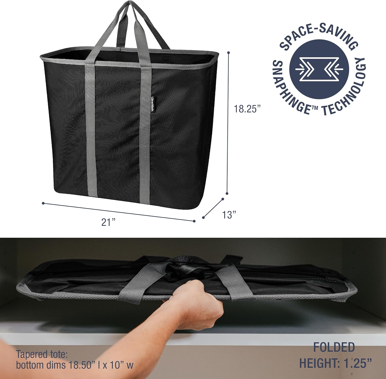 Collapsible Laundry Basket Slim