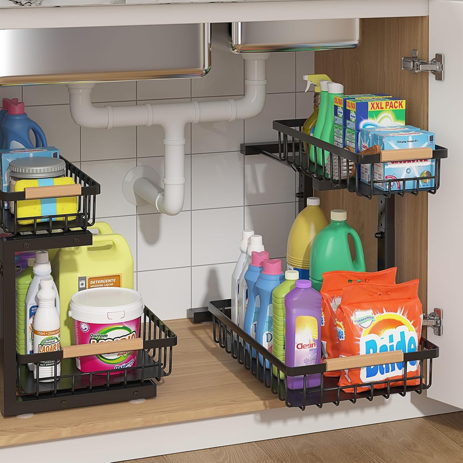 ClutterFree Under Sink Organizer Tray
