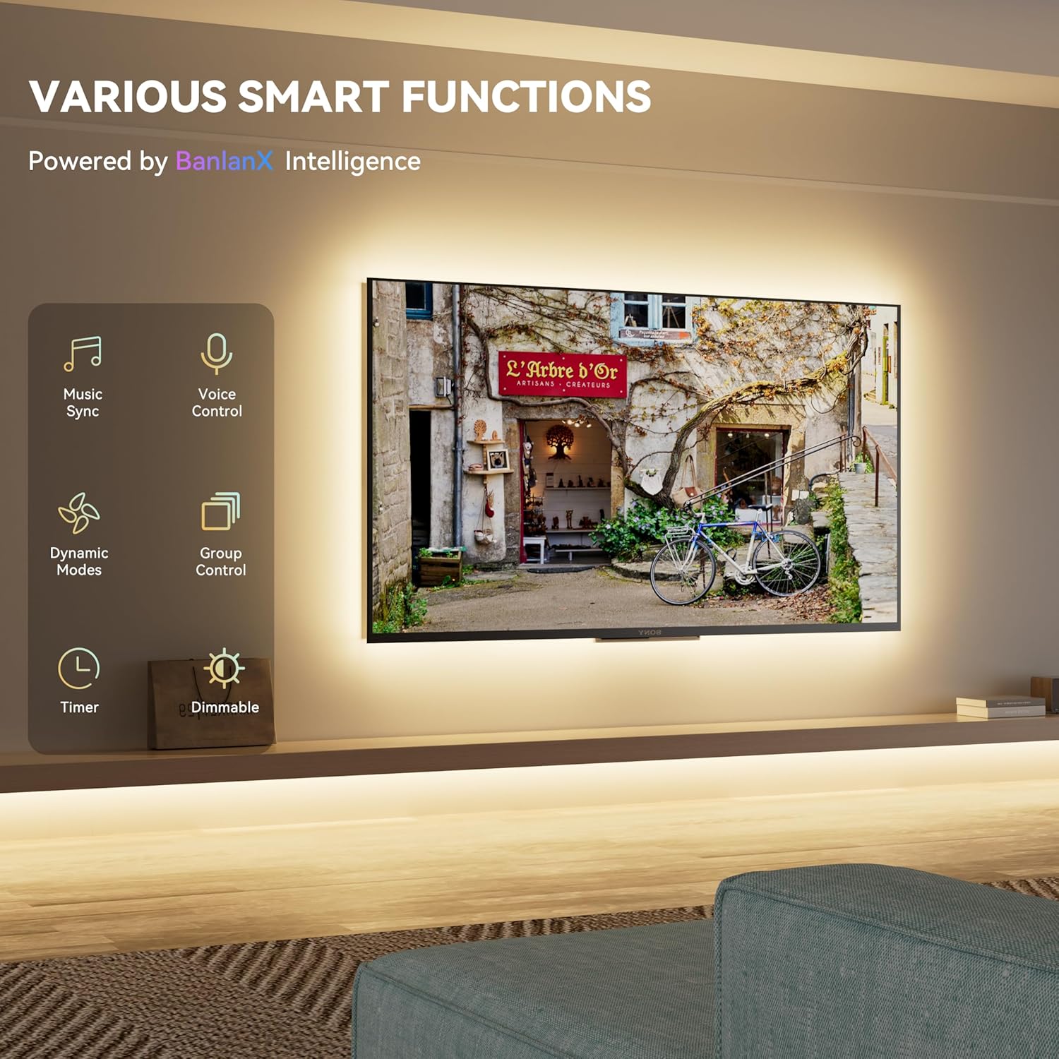 LED Under-Cabinet Strip Lights